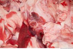 Photo Textures of RAW Pork Viscera